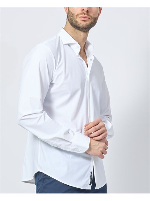 Yes Zee men's shirt with French collar YES ZEE | C505-OQ000107